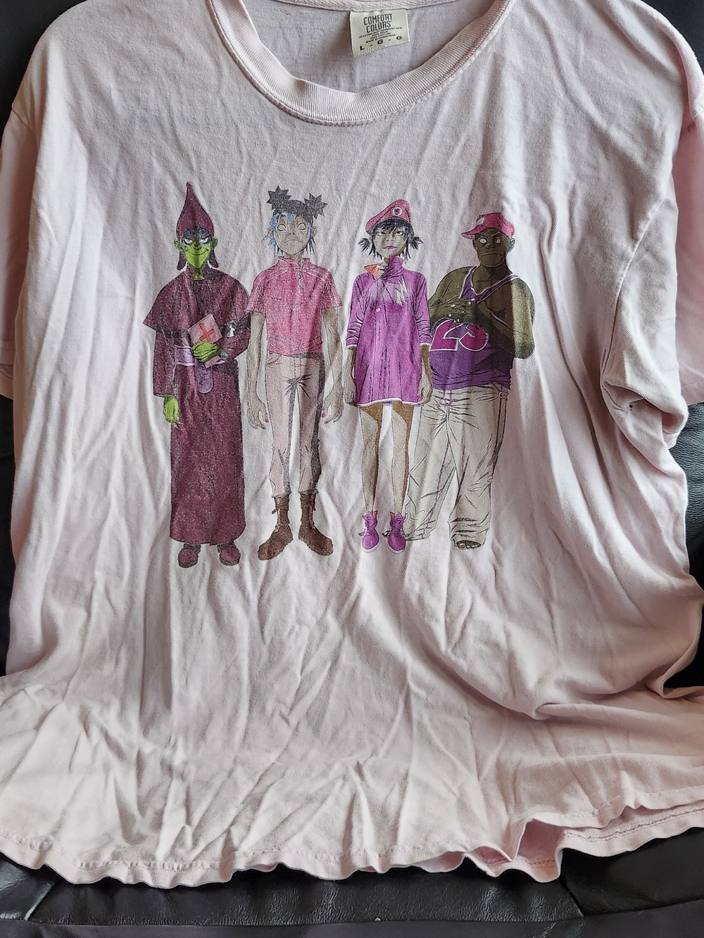 Gorillaz Official Merch Tee- North America Tour